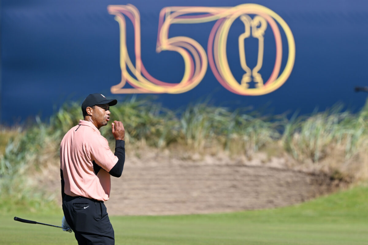 36 holes in less than 19 hours? Yes, Tiger Woods is serious about the upcoming 150th Open Championship at St. Andrews