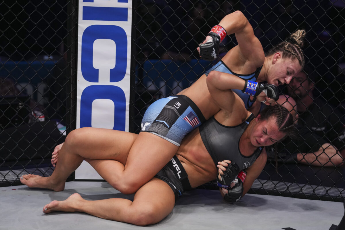 Kayla Harrison def. Kaitlin Young at 2022 PFL 6: Best photos