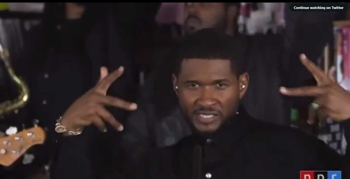 Usher dancing while saying ‘watch this’ from his Tiny Desk Concert has become an epic meme