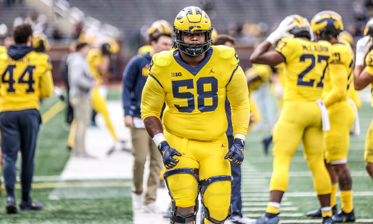 Michigan is among the best at recruiting defensive linemen