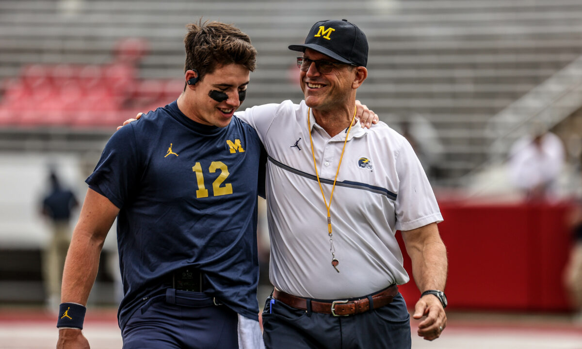 Cade McNamara is confident and embraces the quarterback battle in Ann Arbor