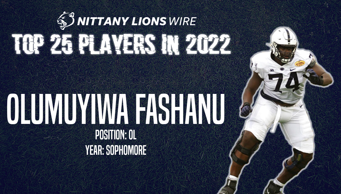 Penn State Top 25 players for 2022: Olumuyia Fashanu