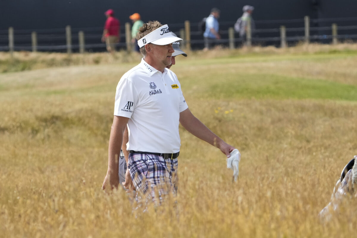 2022 British Open: Ian Poulter’s opening tee shot was ugly — and was he or wasn’t he heckled?