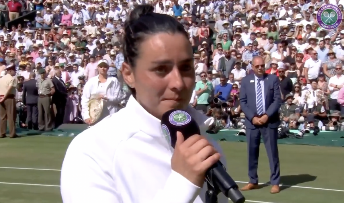 World No. 2 Ons Jabeur’s emotional Wimbledon concession speech: ‘I’m trying to inspire the next generations’