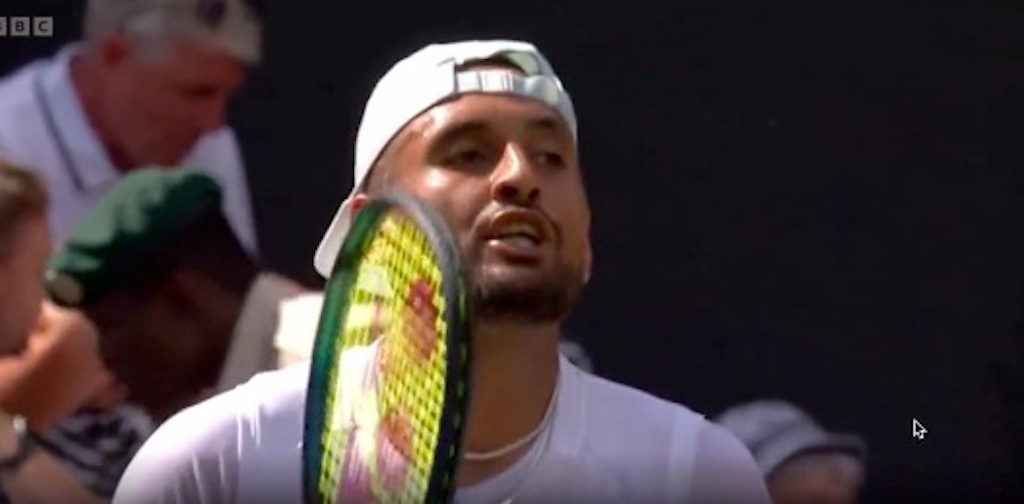 Nick Kyrgios was very angry during Wimbledon final about disruptive fan who had ‘700 drinks’