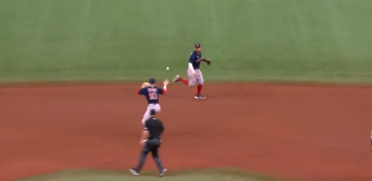 Red Sox’s Xander Bogaerts, Trevor Story combine for silky smooth double play