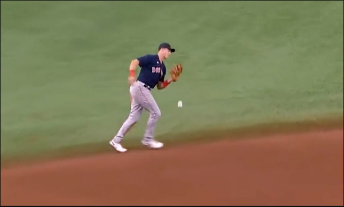 Julio fue terrible para Boston Red Sox, aquí les tenemos un video de 2 minutos con los bloopers
