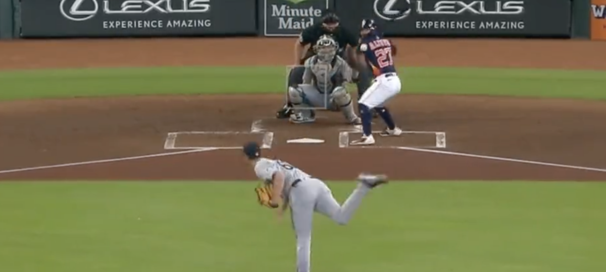 The Astros had a brilliant answer to the Mariners hitting Jose Altuve on the first pitch