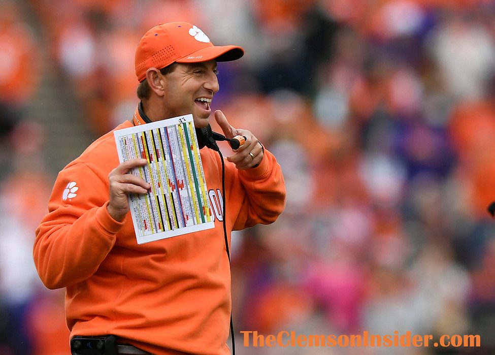 Is Swinney still on top in this national outlet’s ACC coach rankings?