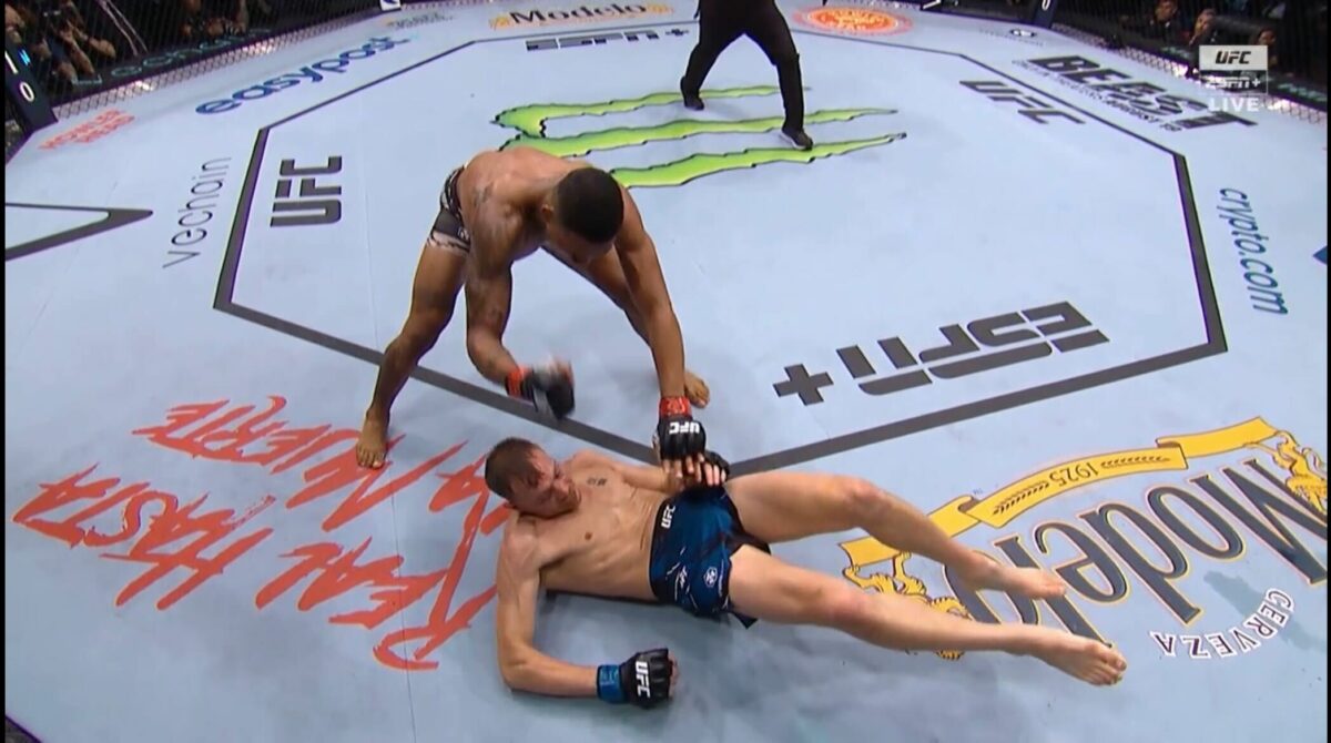 UFC 277 video: Michael Morales beats down Adam Fugitt en route to stoppage