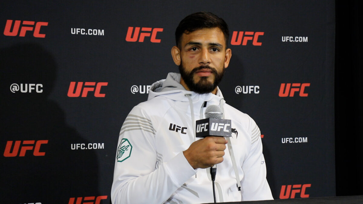 Yair Rodriguez reacts to Brian Ortega’s UFC on ABC 3 injury: ‘I saw him doing a face, so something happened’
