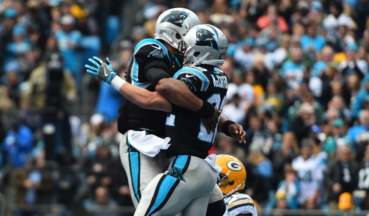 Clay Matthews gets cold reminder of Cam Newton’s ‘wheel route’ TD