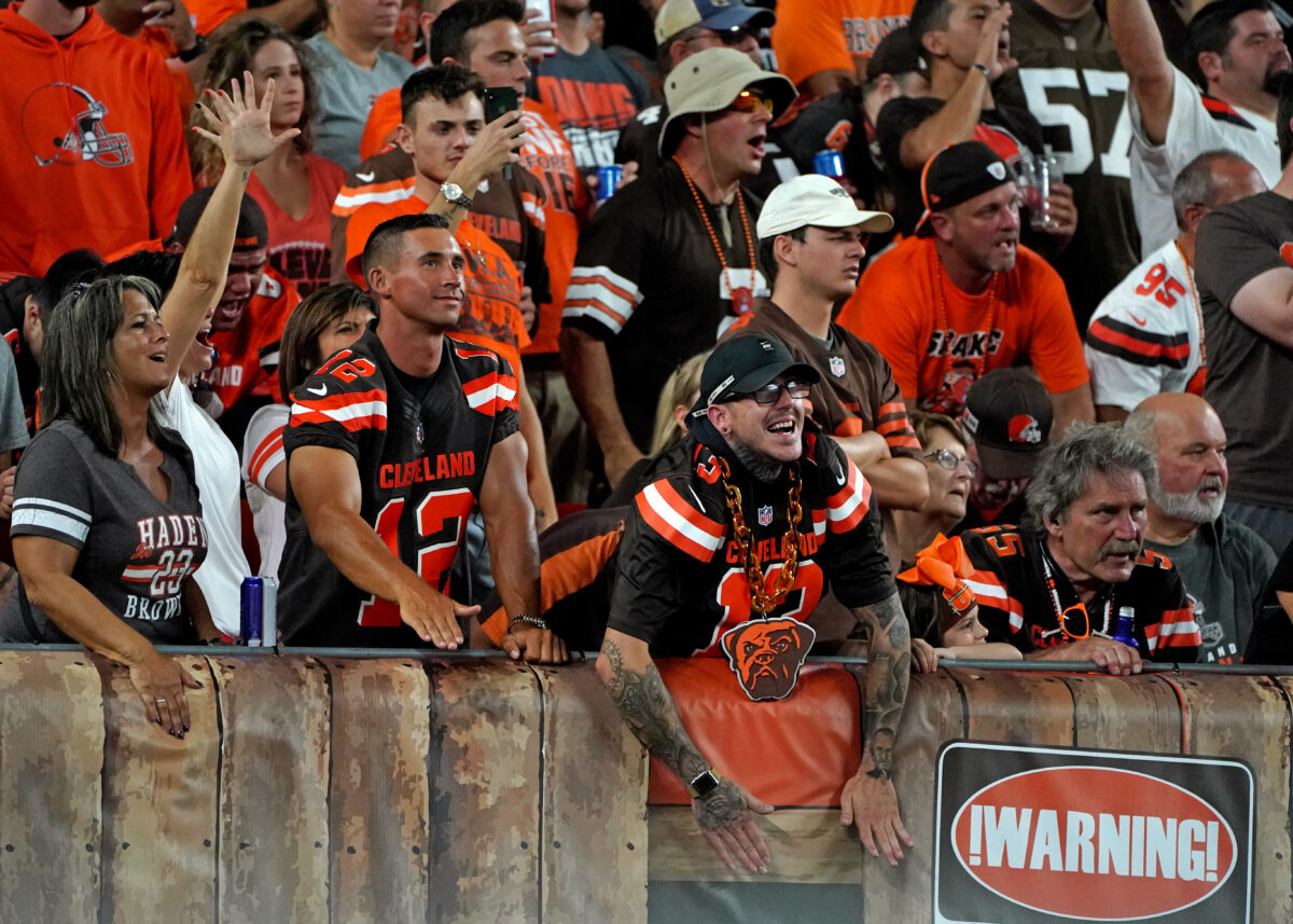 Browns rank near the top of ticket price inflation over the last 15 years