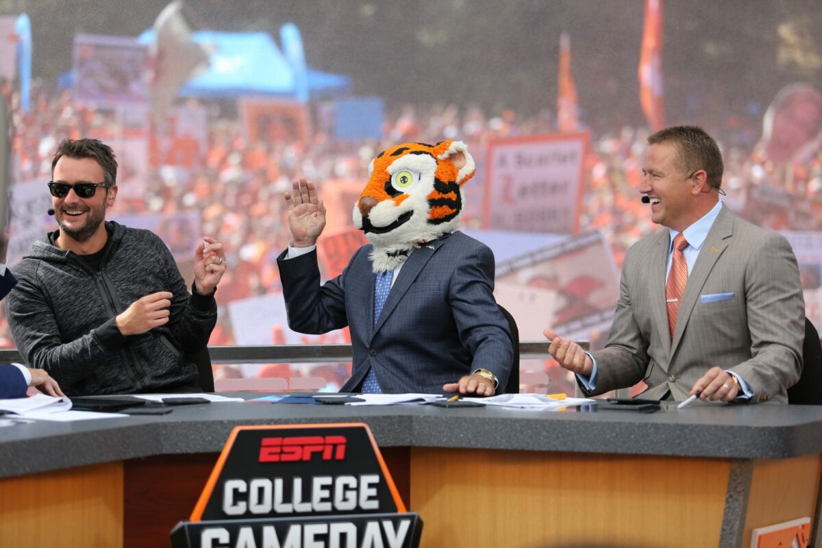 How many Clemson games will College GameDay visit in 2022?