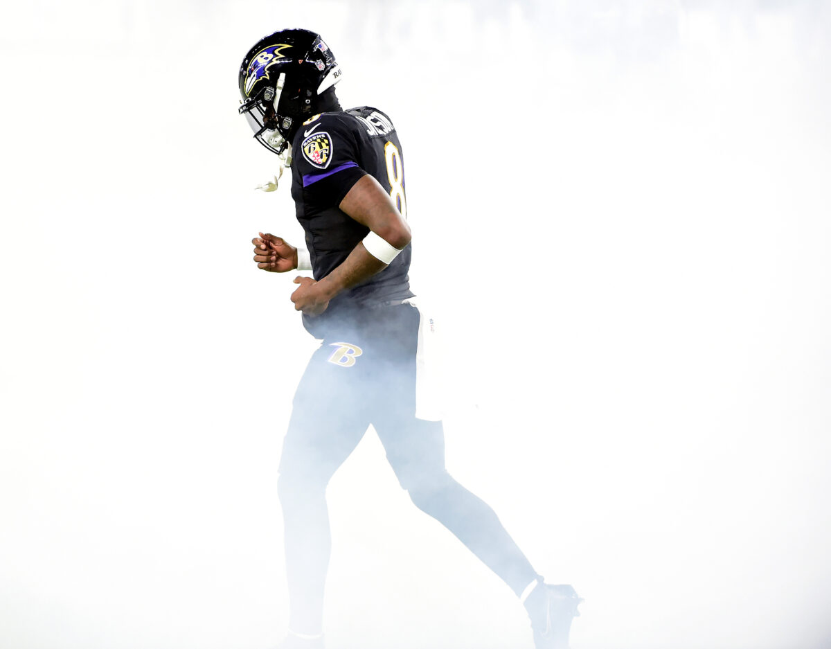 Lamar Jackson on anonymous criticism: “He’s anonymous for a reason”