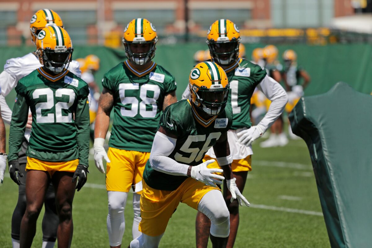 Competition for backup jobs at OLB is wide open for Packers