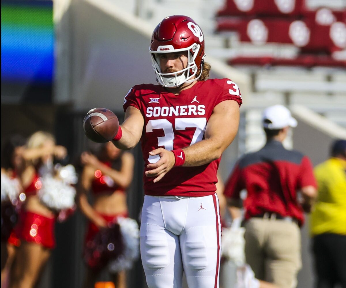 Oklahoma punter Michael Turk named to Ray Guy Award watch list for 2022