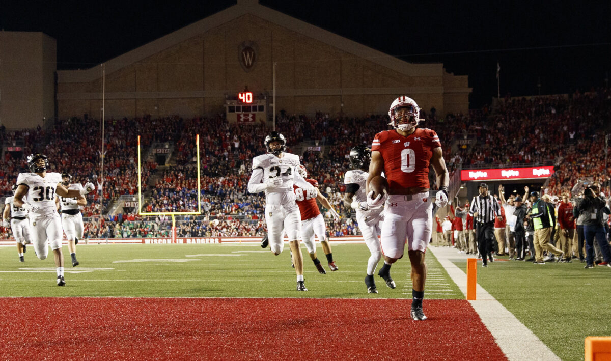 Wisconsin football’s rushing leaders from 2021