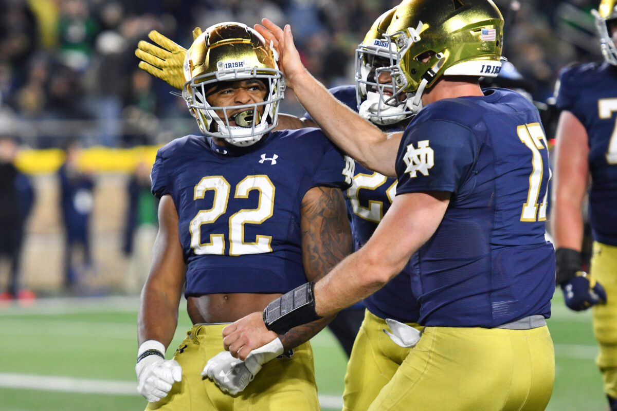 Watch: Notre Dame running back Diggs prepping for the season