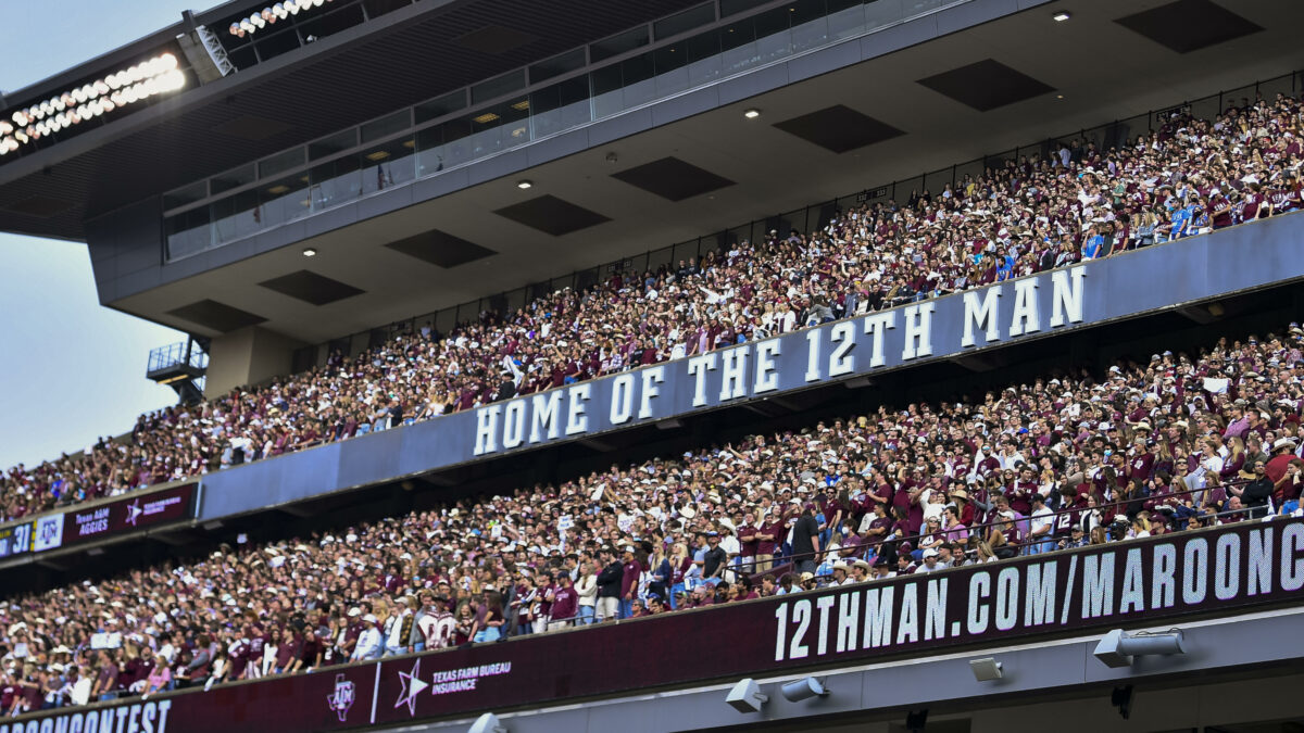 Kyle Field is listed at one of the most intimidating stadiums in college football