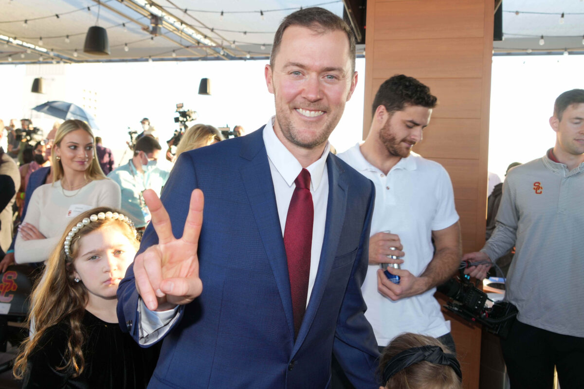 A lot of dominoes fell in just the right way for USC’s Lincoln Riley