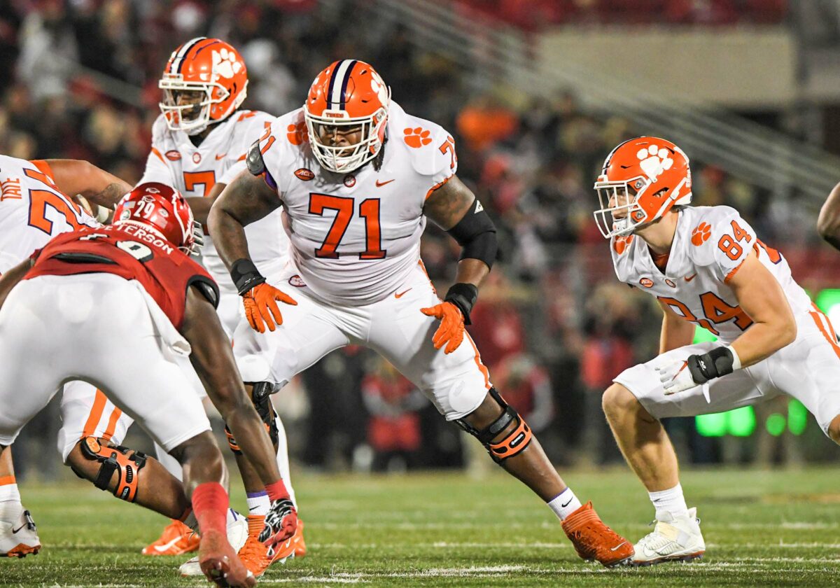 Clemson lineman listed as one of 247Sports’ most underrated players