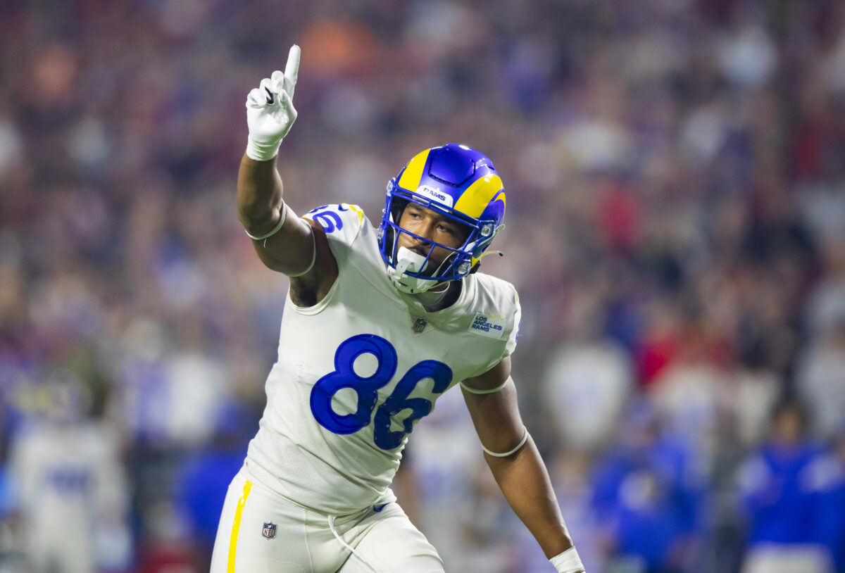 Rams TE Kendall Blanton is in awe of the contracts NBA players are signing