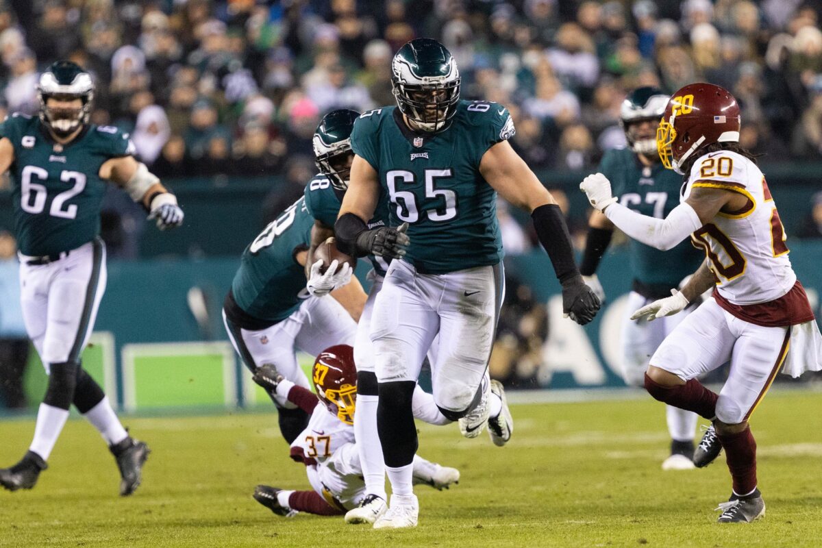 Where Lane Johnson landed in an ESPN ranking of the NFL’s top 10 offensive tackles for 2022