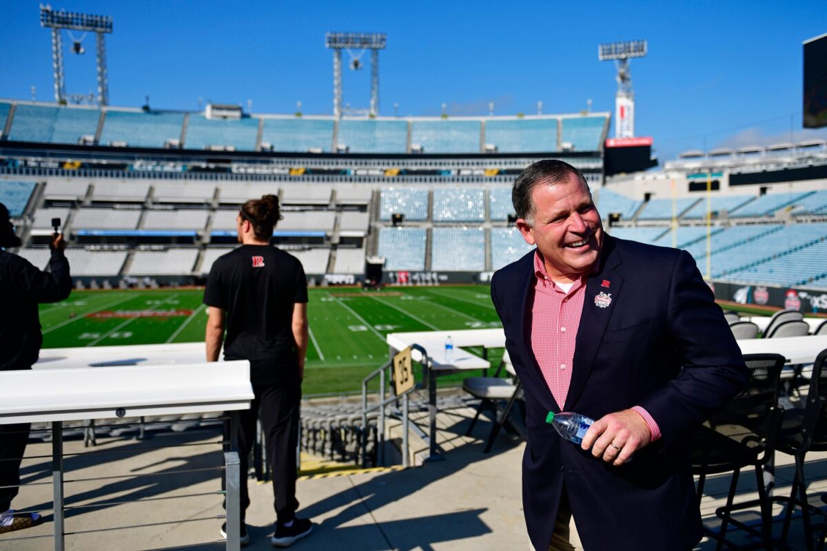 Greg Schiano: NIL, not a new facility, is the number one issue for Rutgers football right now