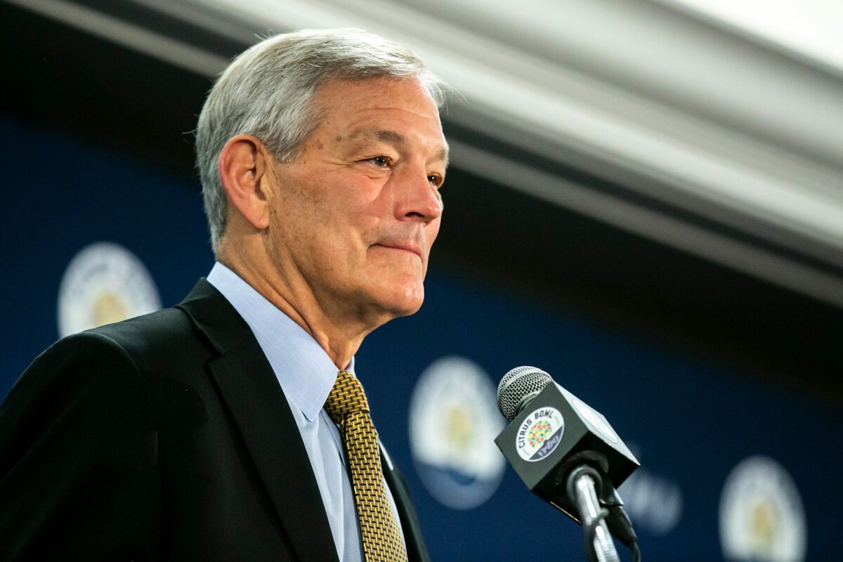Everything Iowa’s Kirk Ferentz had to say about the Hawkeyes’ SWARM collective