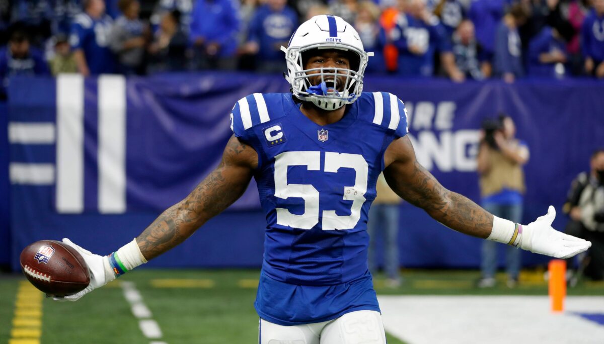 Colts’ Darius Leonard ranked 43rd in PFF’s top-50 players