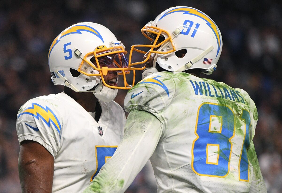 Projecting the Chargers’ wide receiver depth chart in 2022