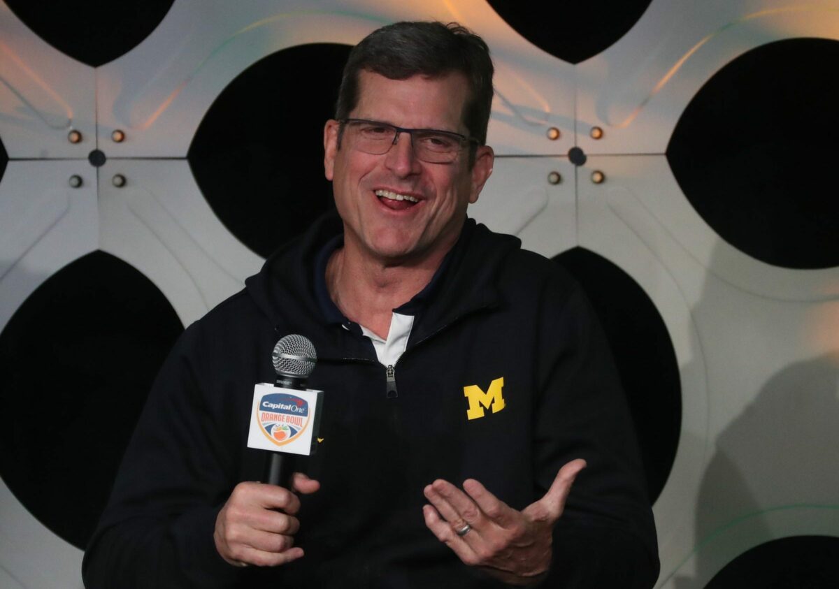 Jim Harbaugh weighs in on Roe v. Wade: “Let the unborn be born”