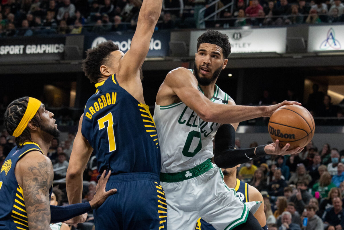 Celtics trading Theis, Nesmith, Stauskas, Fitts, Morgan, ’23 first for Indiana Pacers’ Malcolm Brogdon