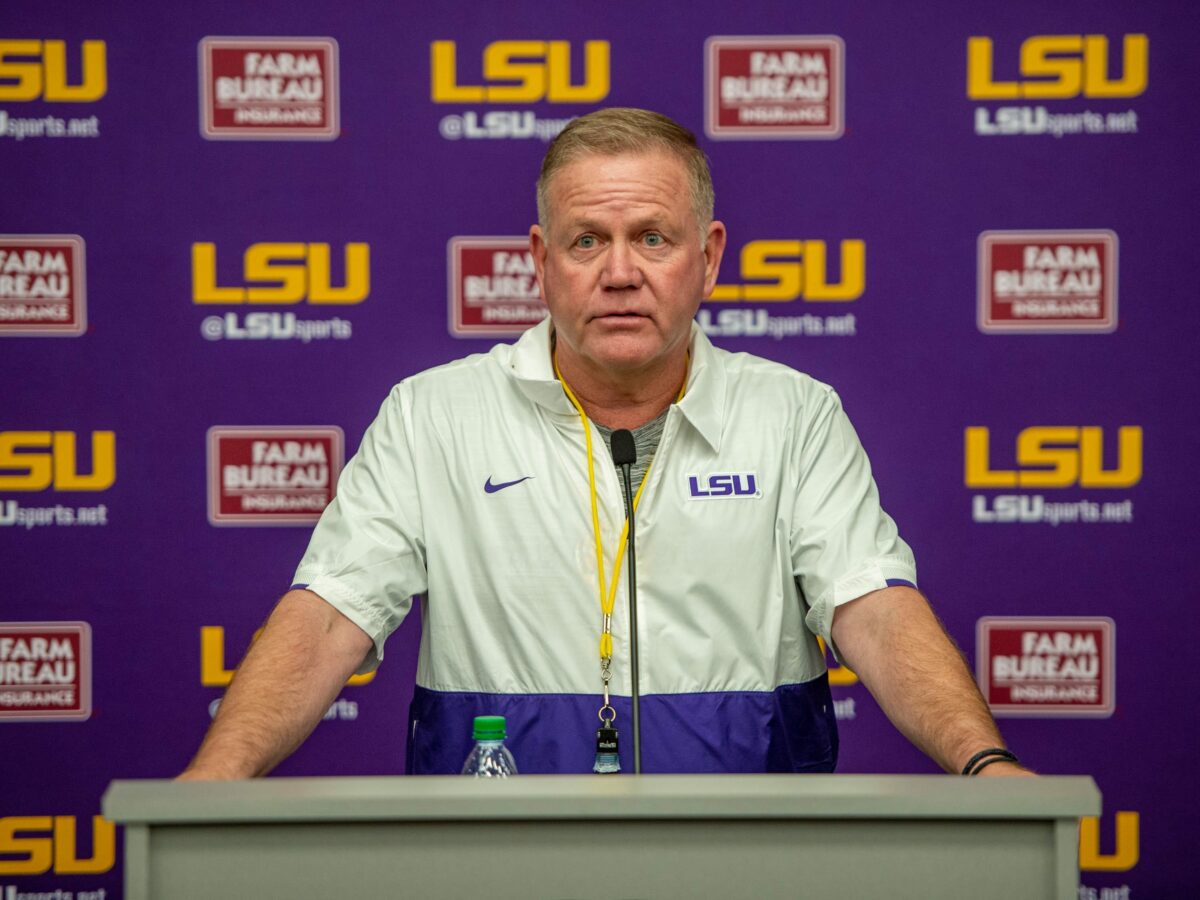 How difficult is LSU’s schedule in 2022 compared to the rest of the SEC?