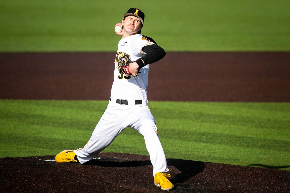 Adam Mazur is the highest-drafted Hawkeye in 32 years, taken No. 53 overall by the San Diego Padres