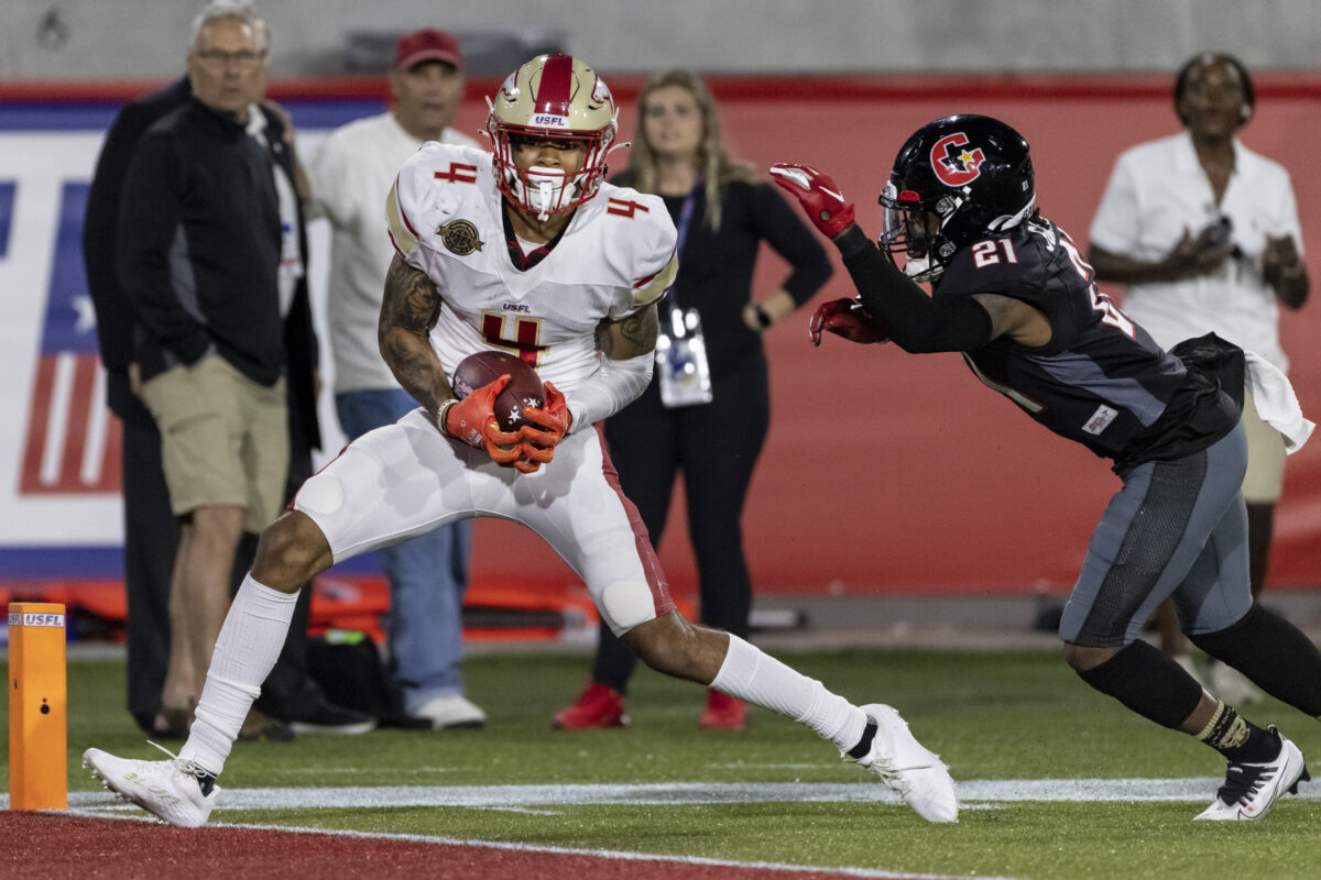 Packers to sign USFL WR Osirus Mitchell on Tuesday