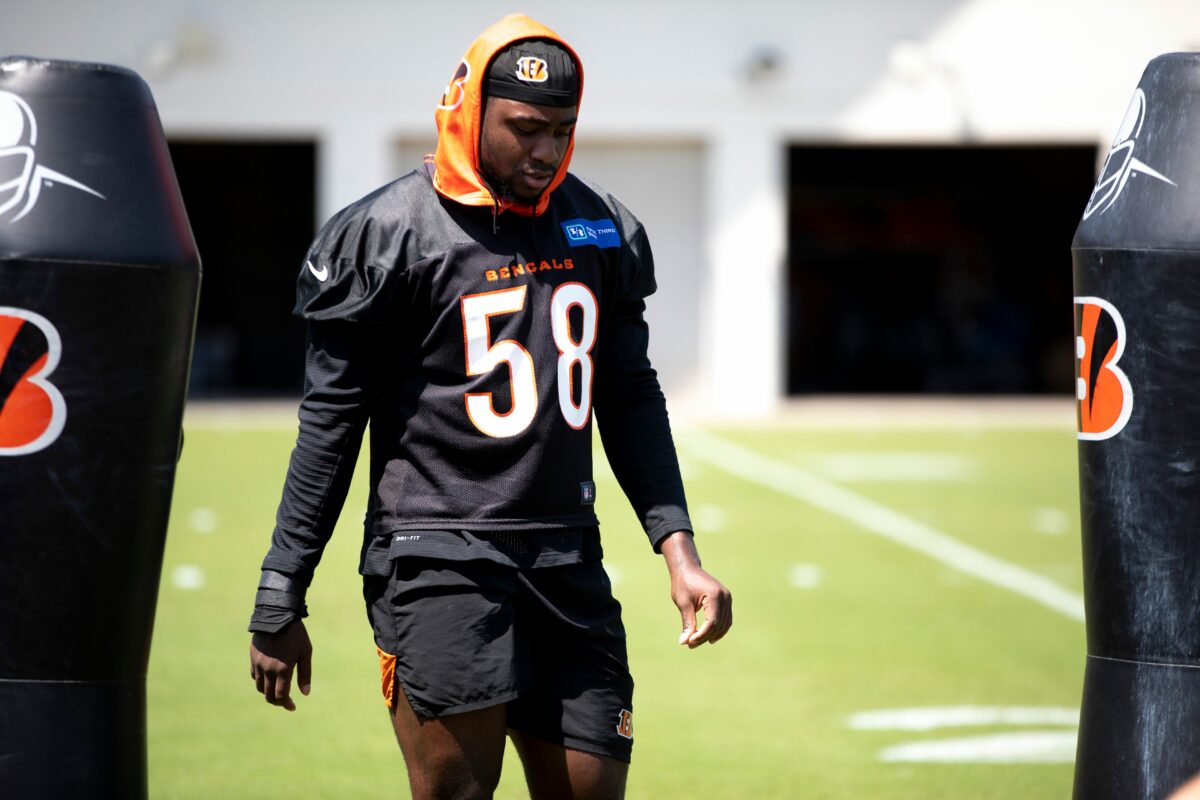 Bengals DE Joseph Ossai avoids injury list to start training camp