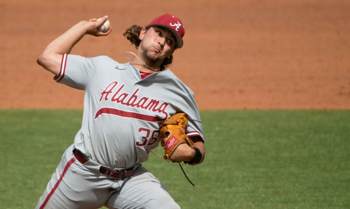 Alabama pitcher Dylan Ray selected in fourth round of 2022 MLB Draft