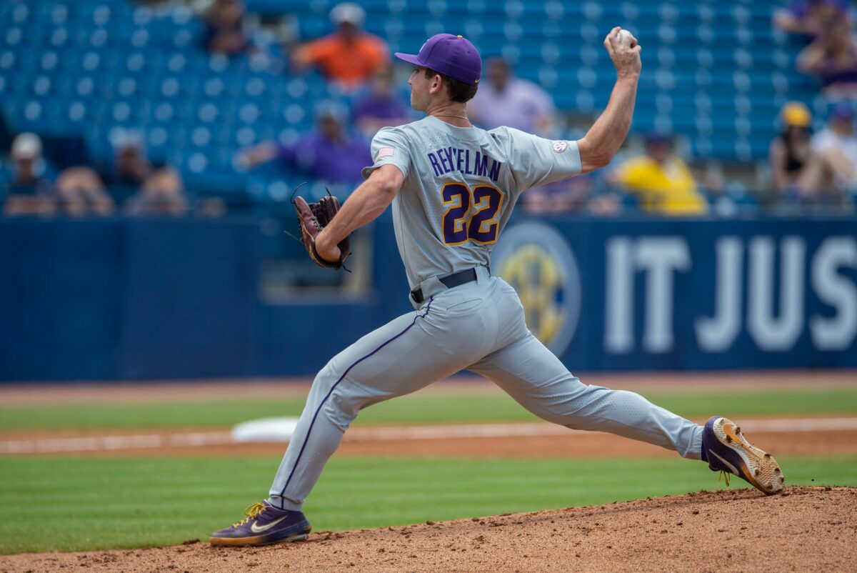 LSU pitcher Eric Reyzelman is headed to the Bronx at pick No. 160