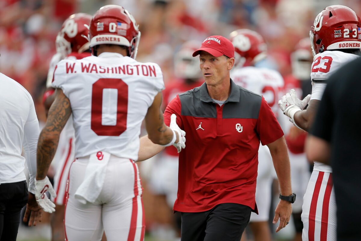 Oklahoma head coach Brent Venables’ words don’t match actions