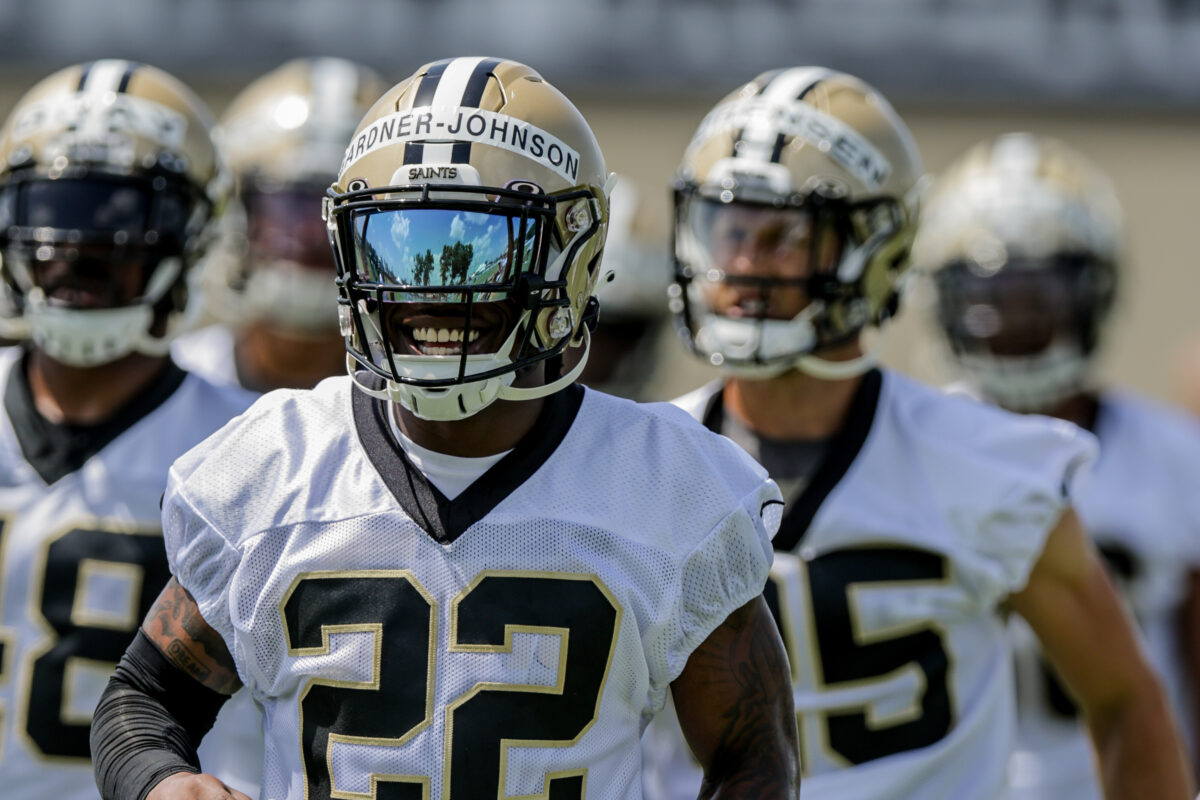 Highlights from Saints training camp’s first practice open to fans