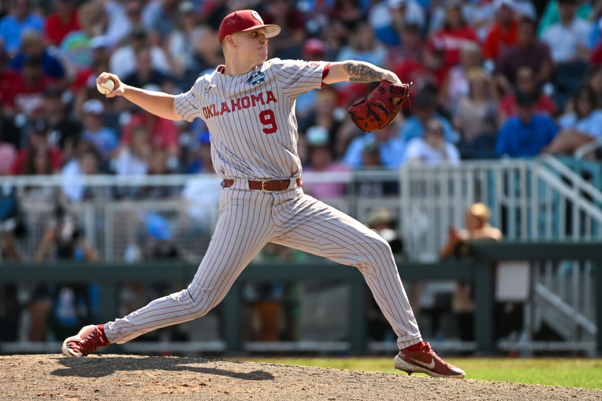 Oklahoma RHP Cade Horton drafted 7th overall by Chicago Cubs