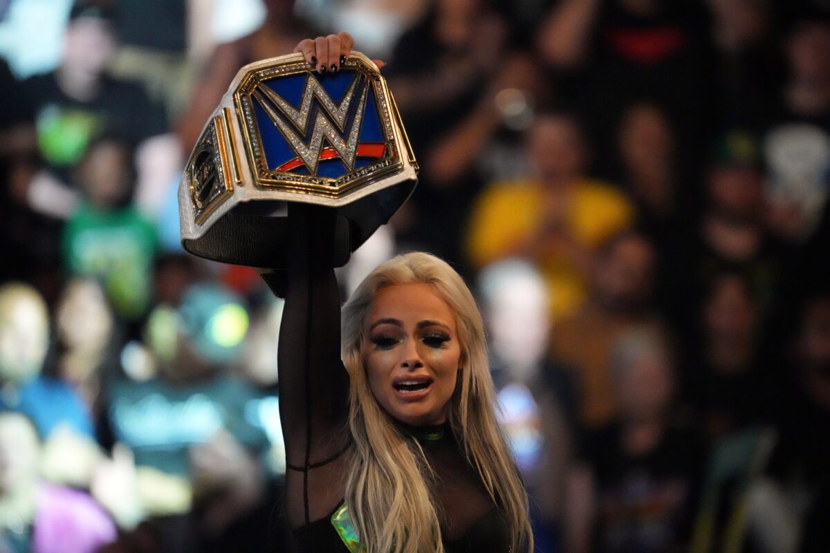 The best shots from WWE’s Money in the Bank: Liv Morgan, Theory rule the night