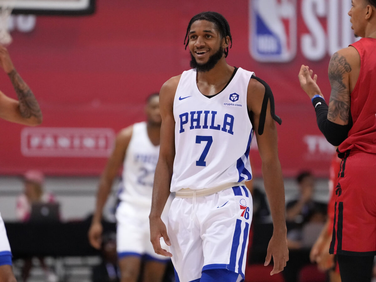 Isaiah Joe stands out again for Sixers in loss to Raptors in Las Vegas