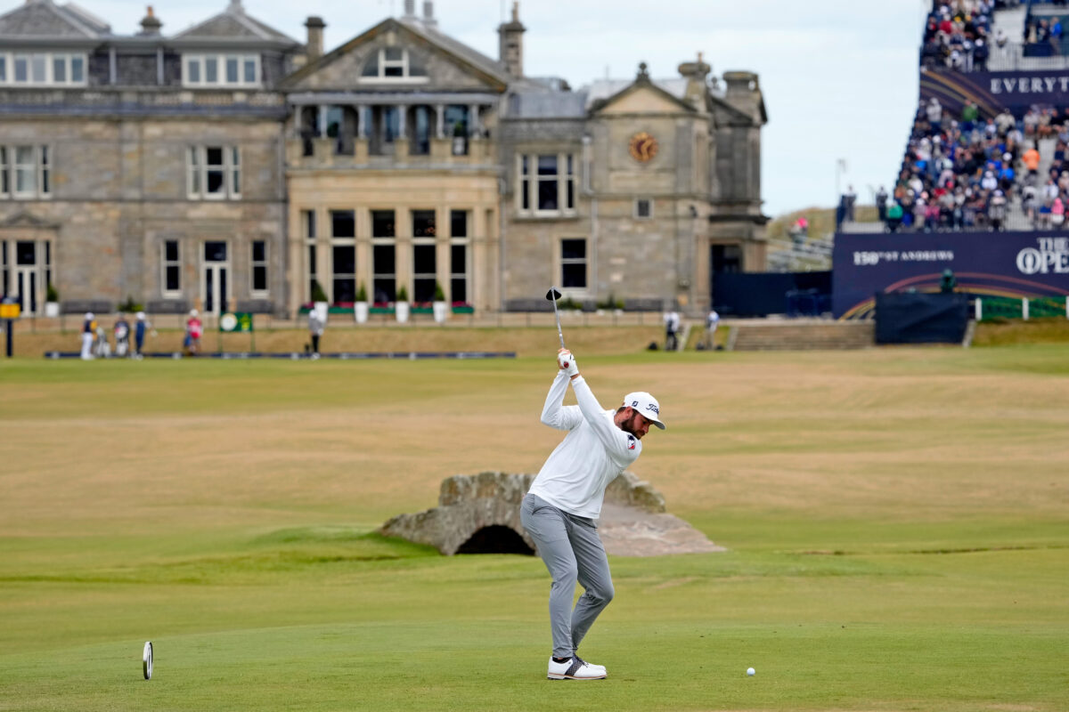 Cameron Young, Rory McIlroy get better of Old Course, take up residence atop yellow leaderboards in 150th Open Championship