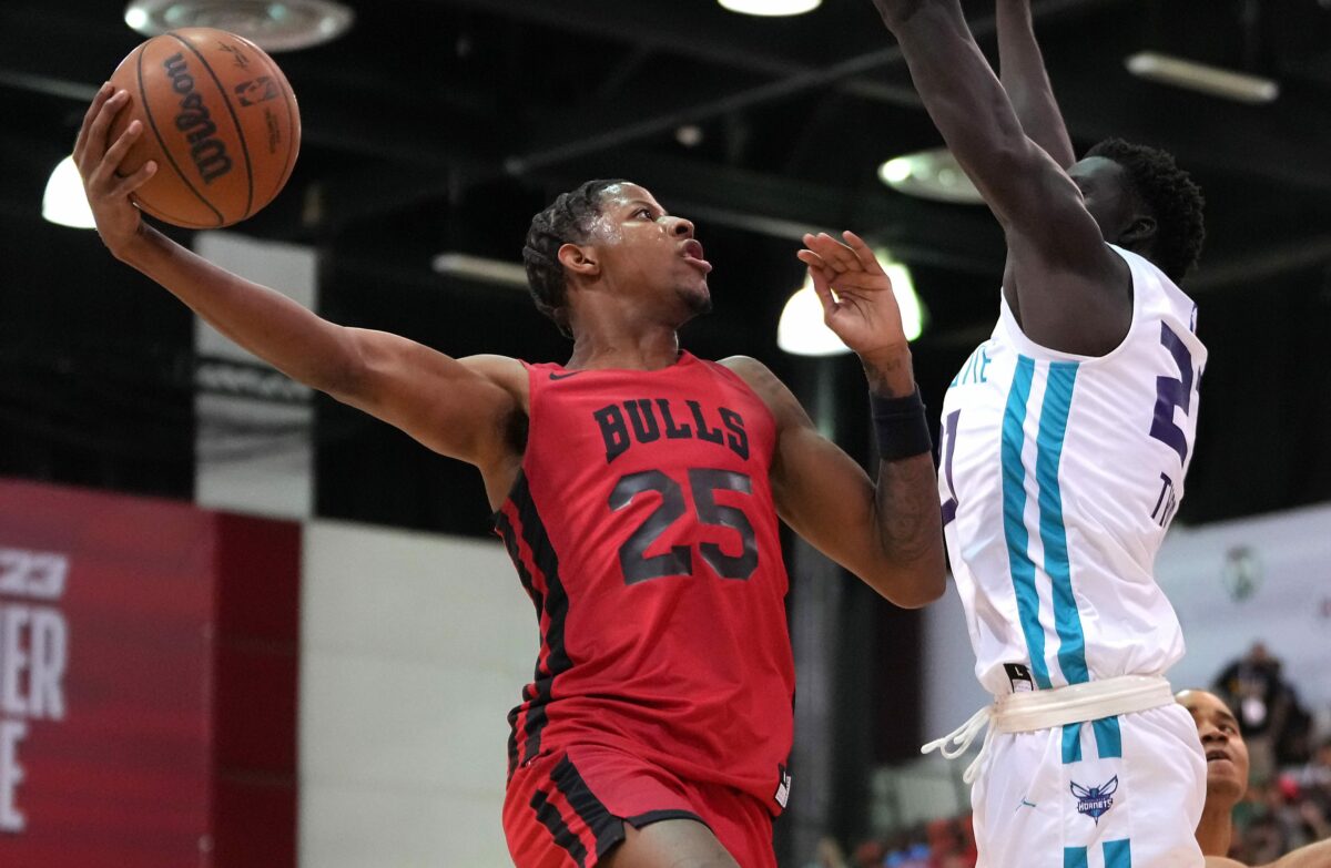 Bulls’ Dalen Terry, Justin Lewis pulled up to support the Chicago Sky