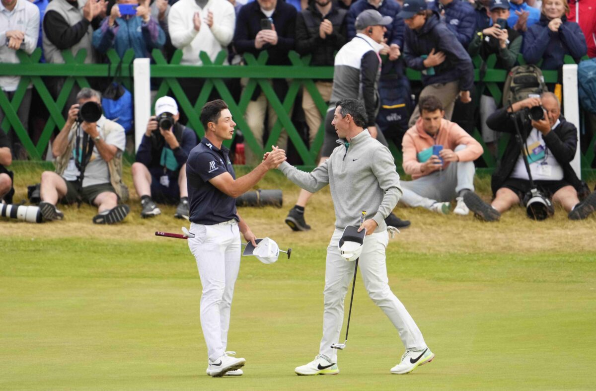 ‘I’m pretty good at doing nothing’: How Rory McIlroy and Viktor Hovland are killing time before their tee time in the final pairing at the 2022 British Open