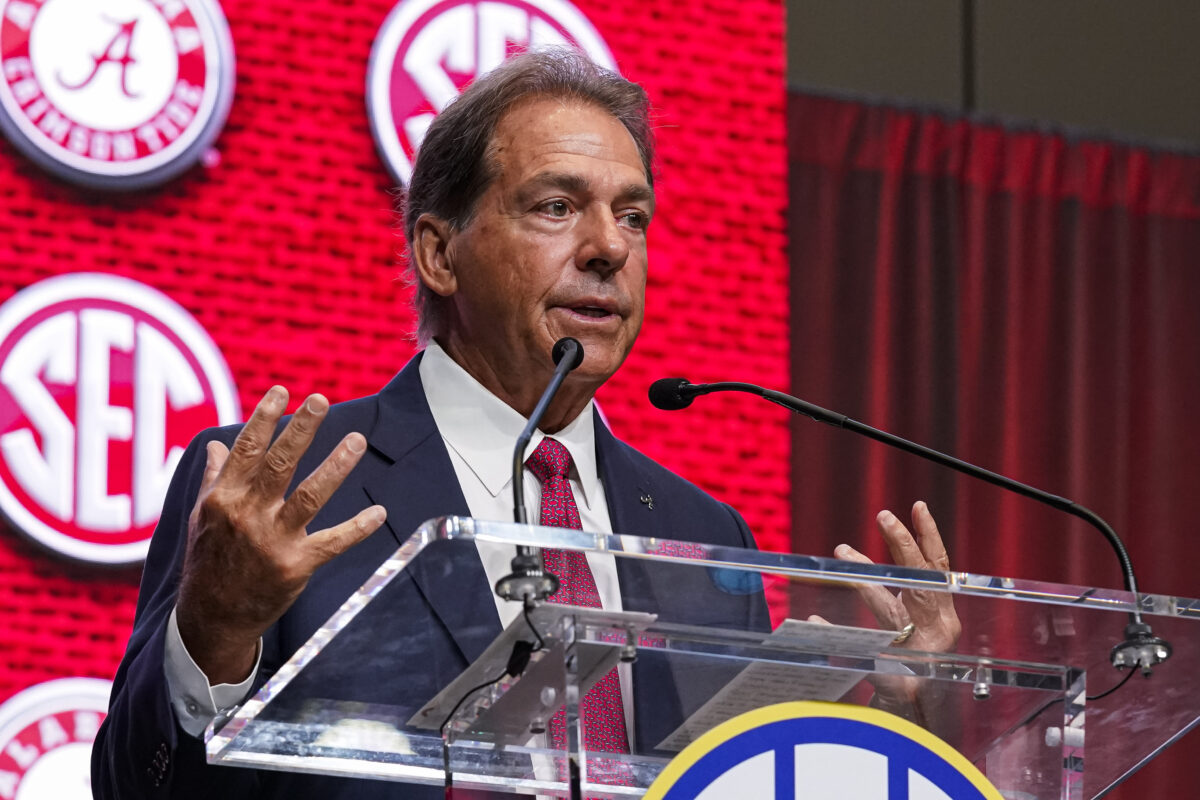 Nick Saban: ‘There’s only so much money to go around’