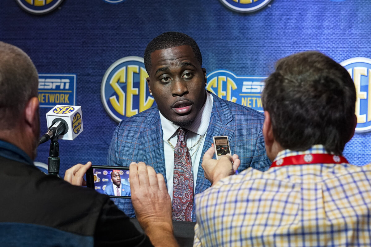 Everything Derick Hall said at SEC media day